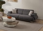 Atelier Del Sofa Bonjo Silver - Anthracite Sofá de 3 Plazas